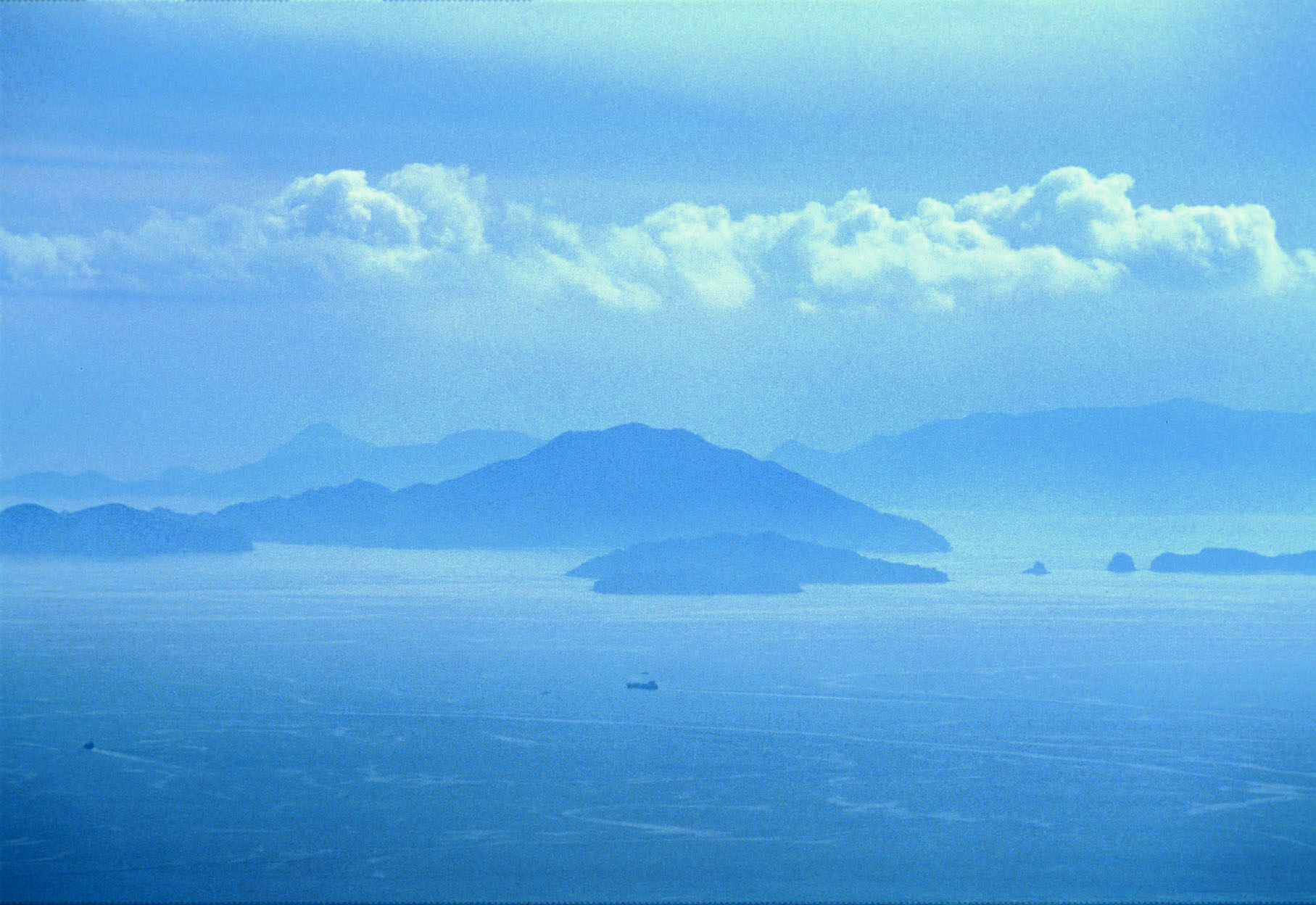 view from miyajima