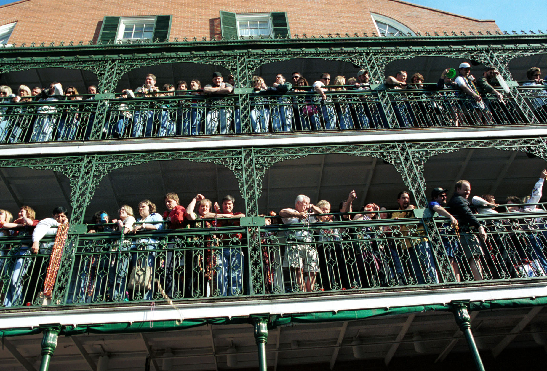 mardi gras balcony