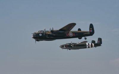 Lancaster and B25.jpg