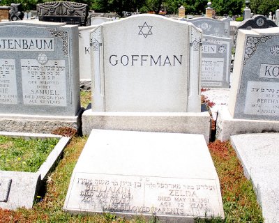 Goffman stone - front