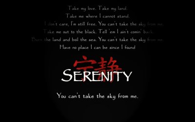 serenity chant