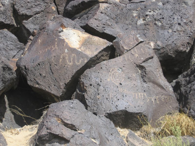 Indian Petroglyph Park near Albuquerque