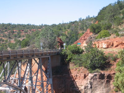 Part of Bridge Over Oak Creek
