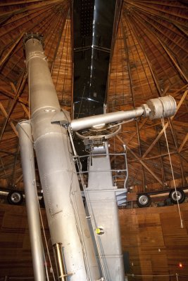 Lowell Observatory, Note Auto Tires to Turn Dome