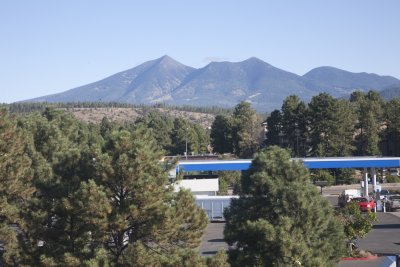 View From Window In Flagstaff, AZ