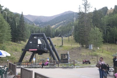 Snow Bowl Chairlift, Near Flagstaff Before Snow
