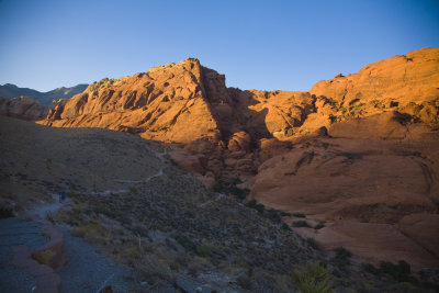 Red Rock Canyon at Dusk