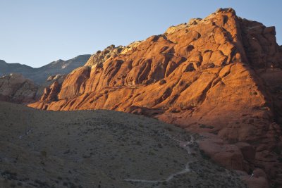 Dusk at Red Rock Canyon