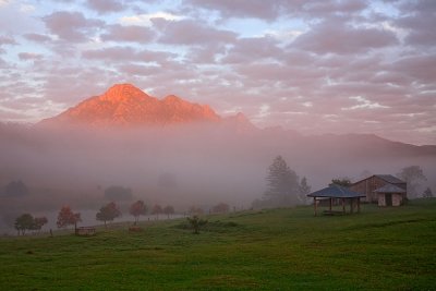 Mt Barney Sunrise