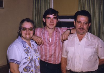 Miguel with his Parents