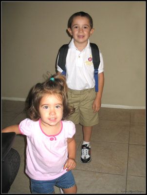 Mikey's First Day of School