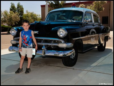 Old Kingman AZ Police Car