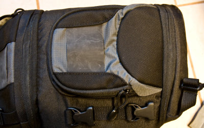 Lowepro Slingshot 100 with 5D, 3 lenses inside