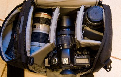 Lowepro Slingshot 200 with 5D