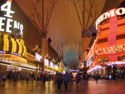 Electronic Roofed Fremont Street