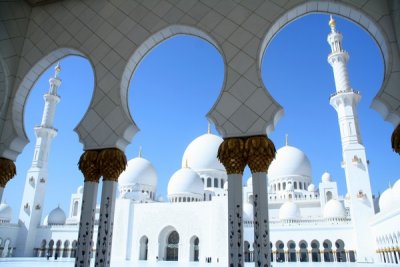 Grand Mosque in Abu Dhabi, UAE