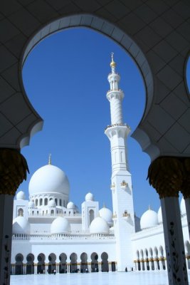 Grand Mosque in Abu Dhabi, UAE