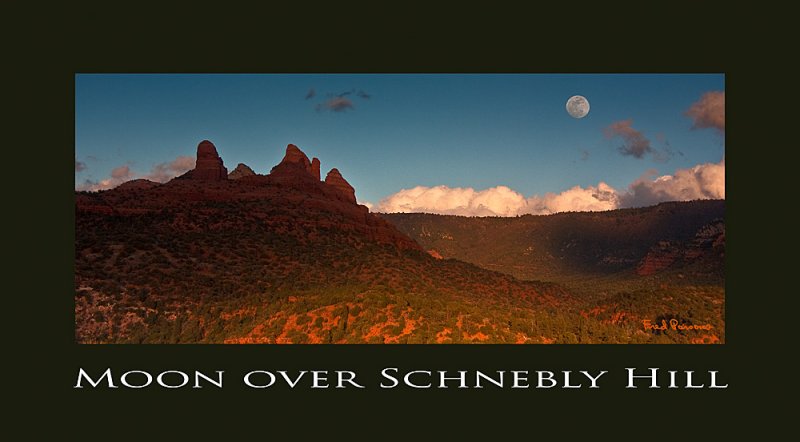 Moon Over Schnebly Hill