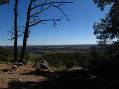 view from Sugarloaf Mt