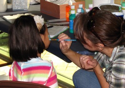 face painting