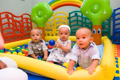 Luiza, Pedro e Felipe