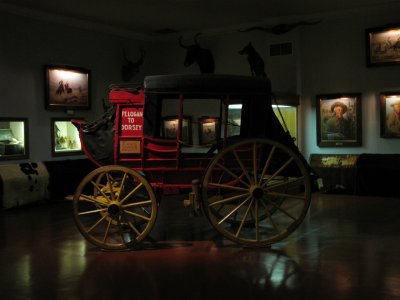 Stagecoach at Woolaroc.