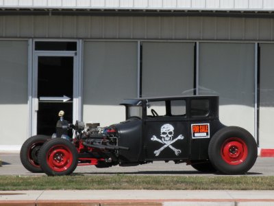 Pirate hot rod.