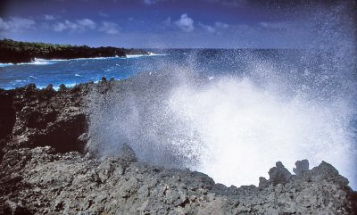 Lava Blow Holes