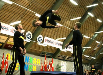 Vojens Gymnastik og Idrætsefterskole i Aabenraahallerne 2009