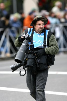 Typical overloaded Nikon photographer...