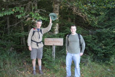 at the start point
