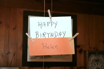 Helen's Birthday