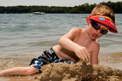 Ryan out on Lake Minnetonka