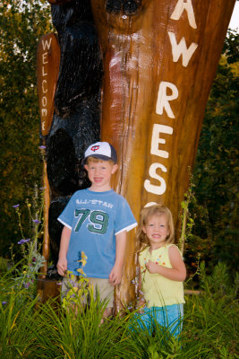 Ryan and cait at bearpaw resort