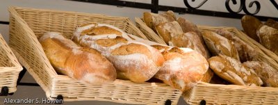 Warm French bread