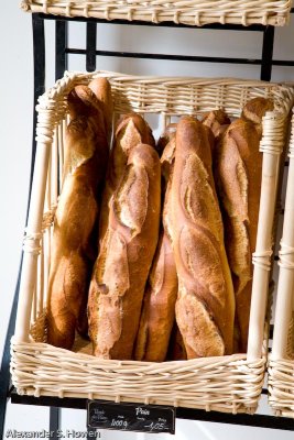 Warm French bread