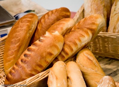 Warm French bread