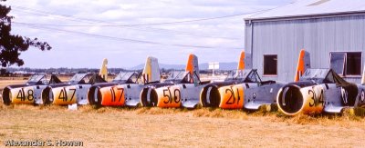 Retired RAAF aircraft