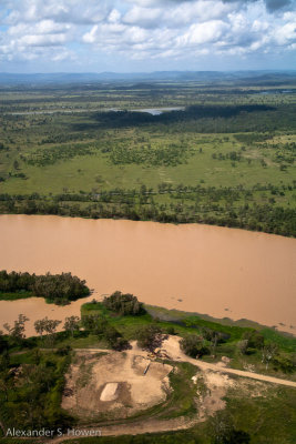 Fitzroy River just outside Rockhampton