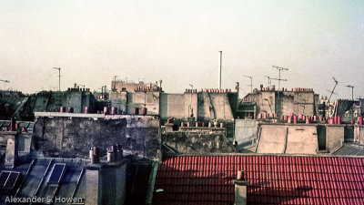 Les toits de Paris (Paris rooftops)