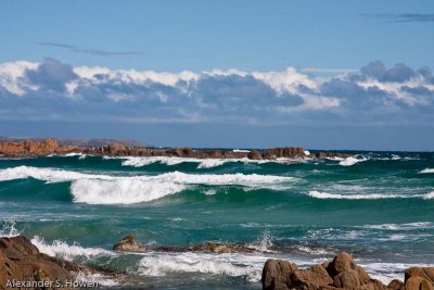 Rough day at British Admiral Beach