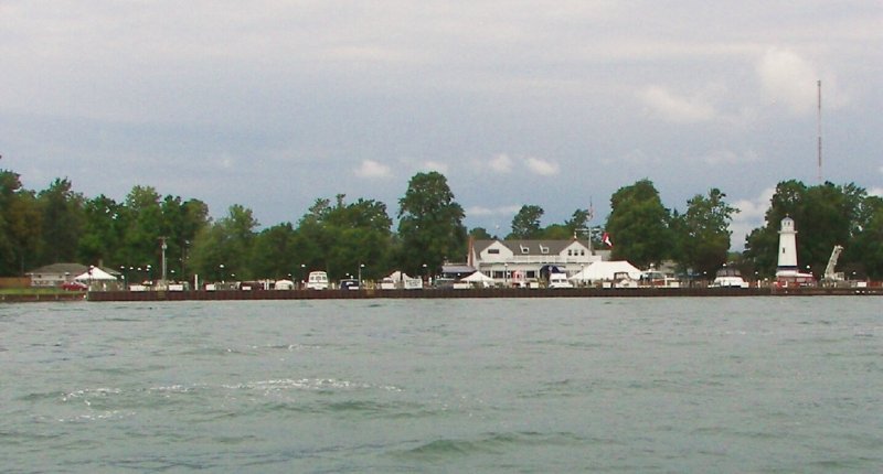 Approaching the Buffalo Launch Club.