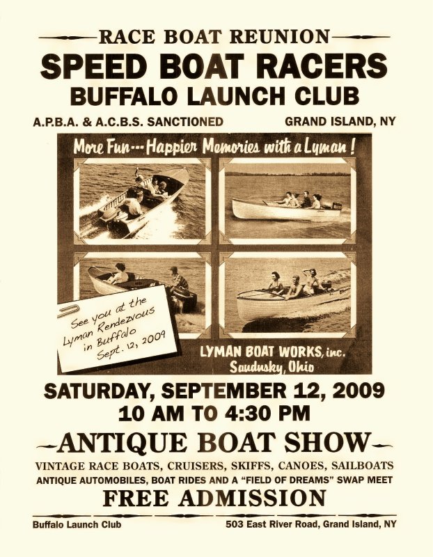 SUMMER 2009 Newsletter - Niagara Frontier Antique & Classic Boats