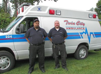 Mike Kitt, Jr. & Bob Urtel - Twin City Ambulance