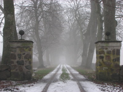 Entrance to Blteberga manor