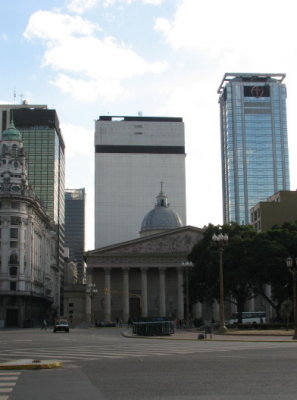 View from Plaza de Mayo