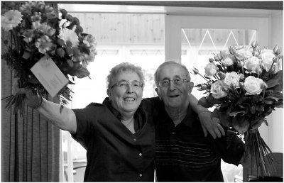 Mum and Dad, married for 60 years!