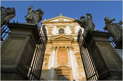 The gate of Saints Peter and Paul - Close up