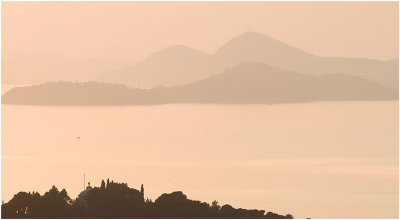 A last evening view on Cavtat bay