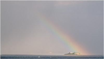 Electric storm above Mamula fort